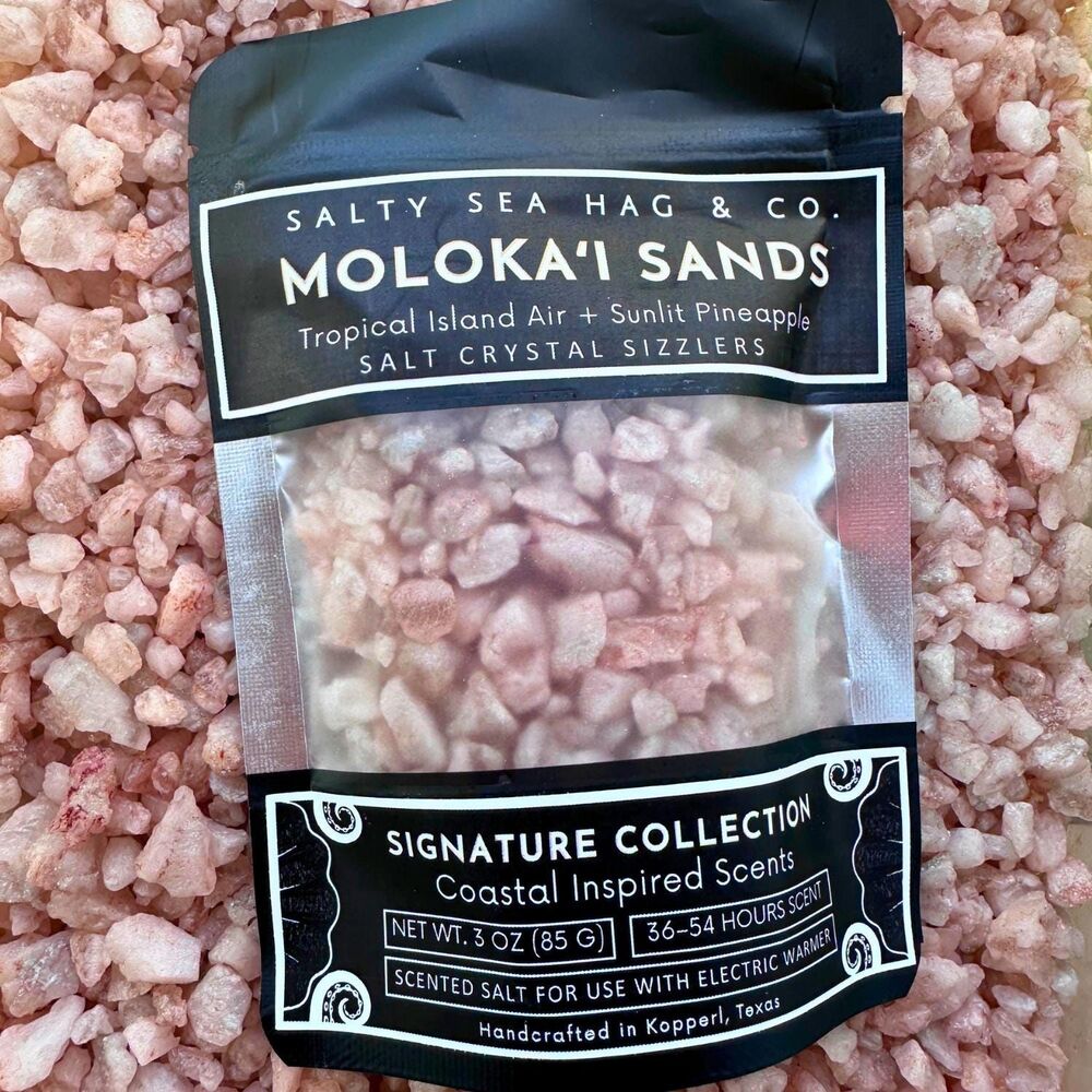 Moloka’i Sands Salt Crystal Sizzlers: Tropical Island Air + Sunlit Pineapple